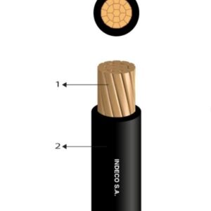 ROLLO DE CABLE TW-80 PLUS 8 AWG INDECO
