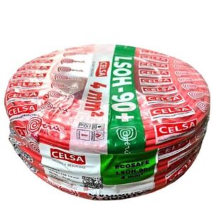 ROLLO DE CABLE LSOH-90 4 MM2 CELSA