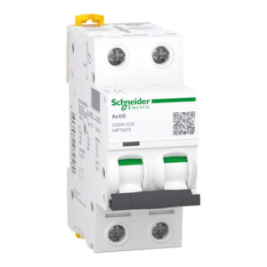 INTERRUPTOR TERMOMAGNETICO , ACTI 9 IC60N ,2 X 25 A Schneider Electric