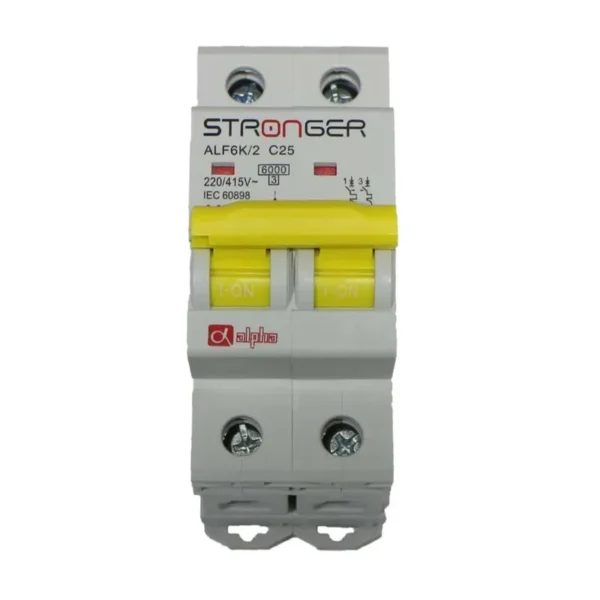 INTERRRUPTOR TERMOMAGNETICO 2X25 A STRONGER ALPHA – Zenamp Perú ...