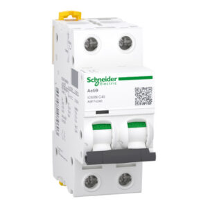 INTERRUPTOR TERMOMAGNETICO , ACTI 9 IC60N ,2 X 40 A Schneider Electric