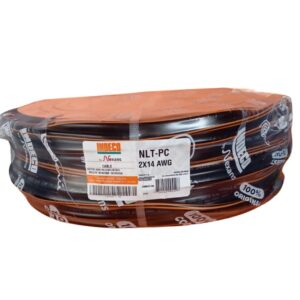 ROLLO DE CABLE VULCANIZADO NLT-PC 2X14 INDECO