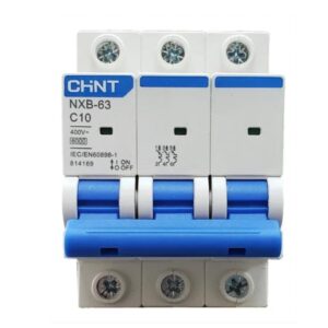 INTERRUPTOR TERMOMAGNETICO 3 x 10 A CHINT
