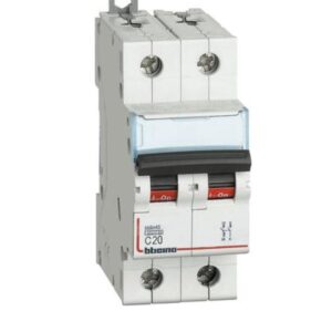 INTERRUPTOR TERMOMAGNETICO 2X20 A BTICINO