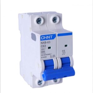 INTERRUPTOR TERMOMAGNETICO 2 X 63 A CHINT