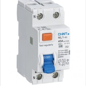 INTERRUPTOR TERMOMAGNETICO DIFERENCIAL 2X40 A CHINT