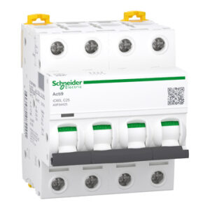 INTERRRUPTOR TETRAPOLAR 4X25A ACTI 9 IC60N SCHNEIDER