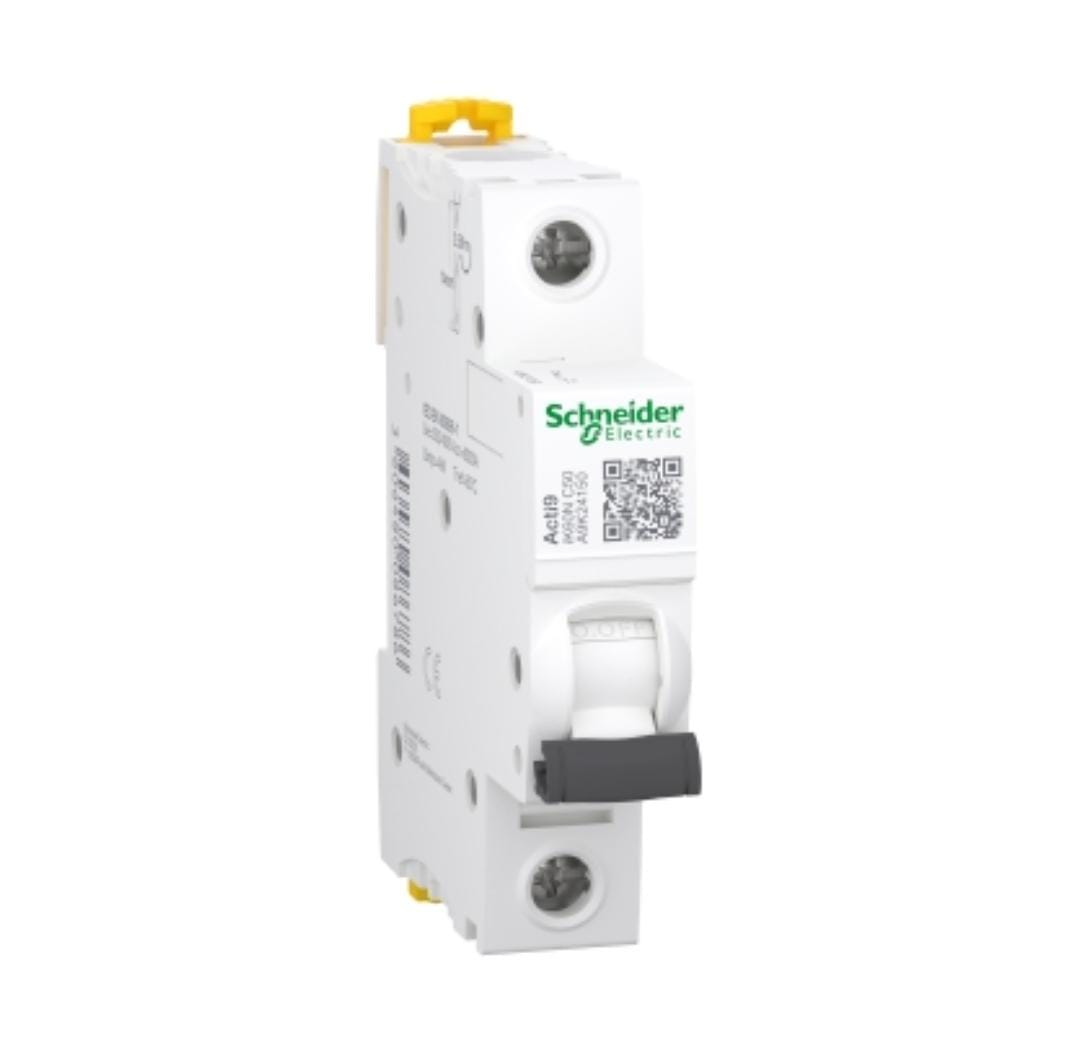 INTERRUPTOR TERMOMAGNETICO ,ACTI 9 IK60N , 1 X 50 A 5KA Schneider Electric