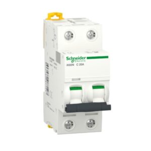 INTERRUPTOR TERMOMAGNETICO 2X20A, 10KA/220V ACTI 9 IK60N SCHNEIDER ELECTRIC